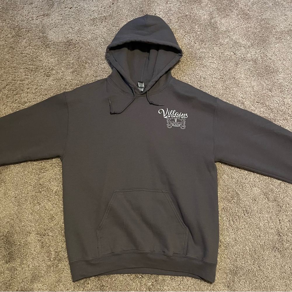 Dark Gray Villains Hoodie